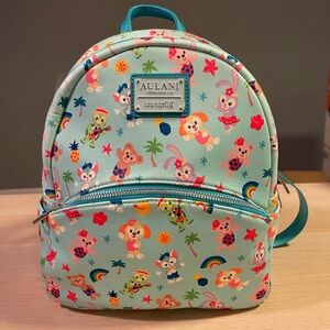 Disney Aulani Loungefly AOP Duffy and Friends Backpack